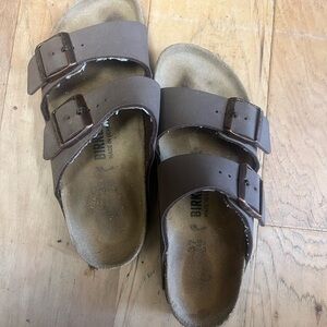 Birkenstocks size 37 chocolate brown